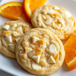 Orange Creamsicle Cookies