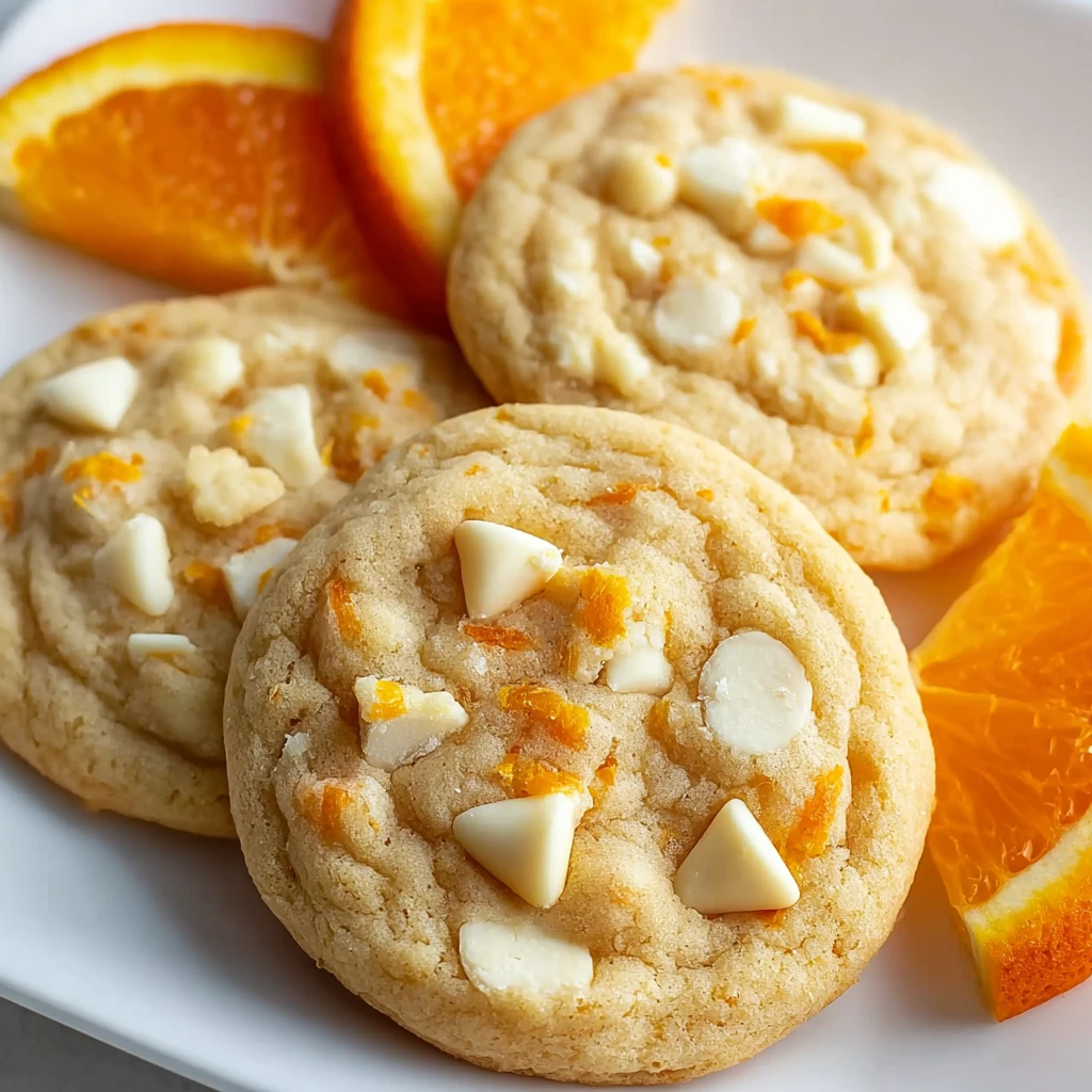 Orange Creamsicle Cookies