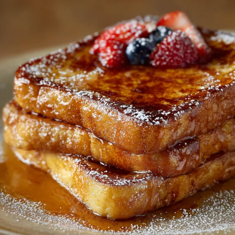 Overnight Caramel French Toast