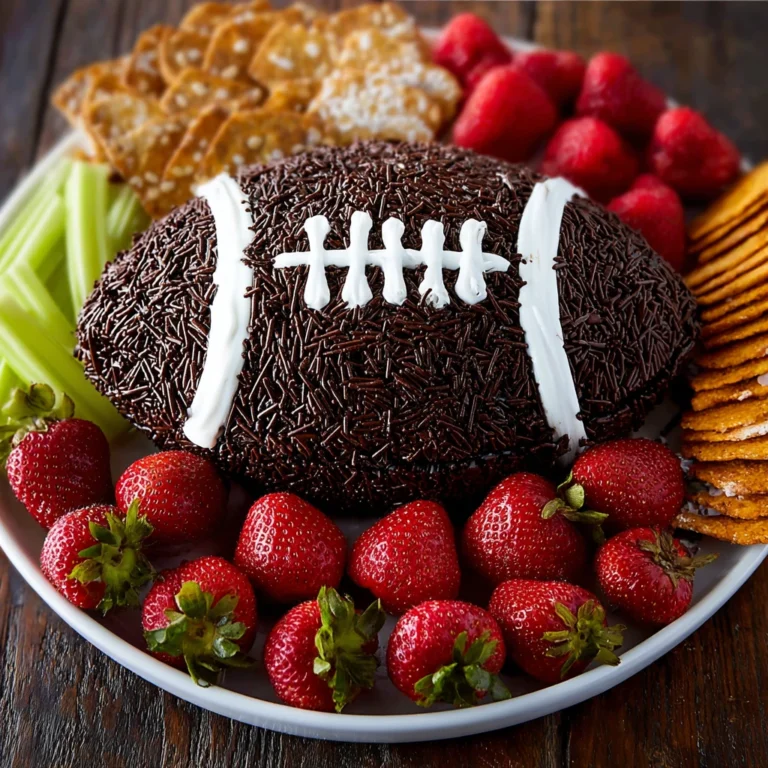 Peanut Butter Football Dip