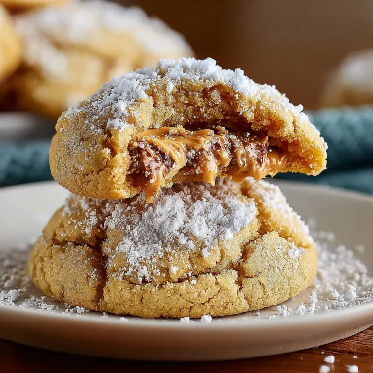 Peanut Butter Stuffed Cookies
