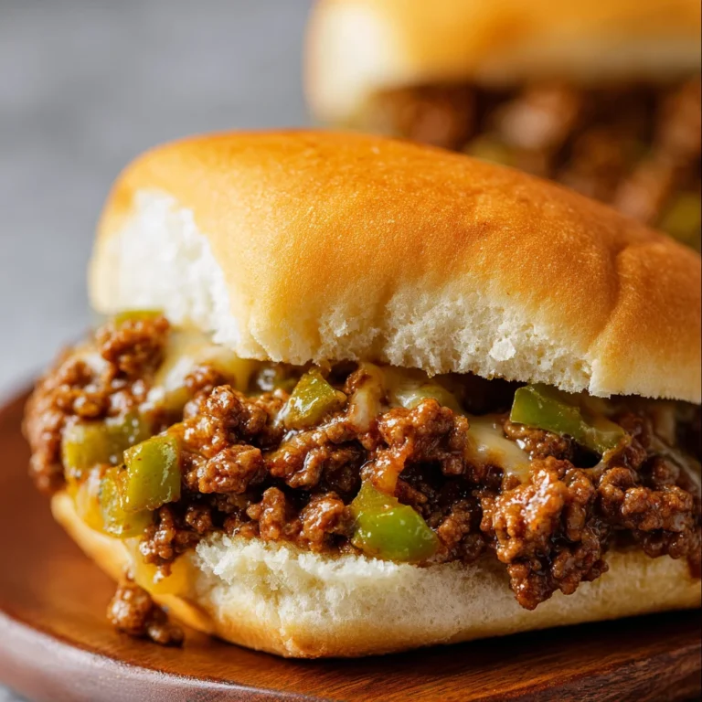 Philly Cheesesteak Sloppy Joes