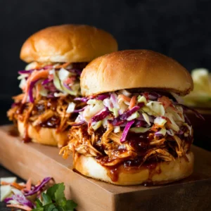 Crockpot BBQ Pulled Chicken