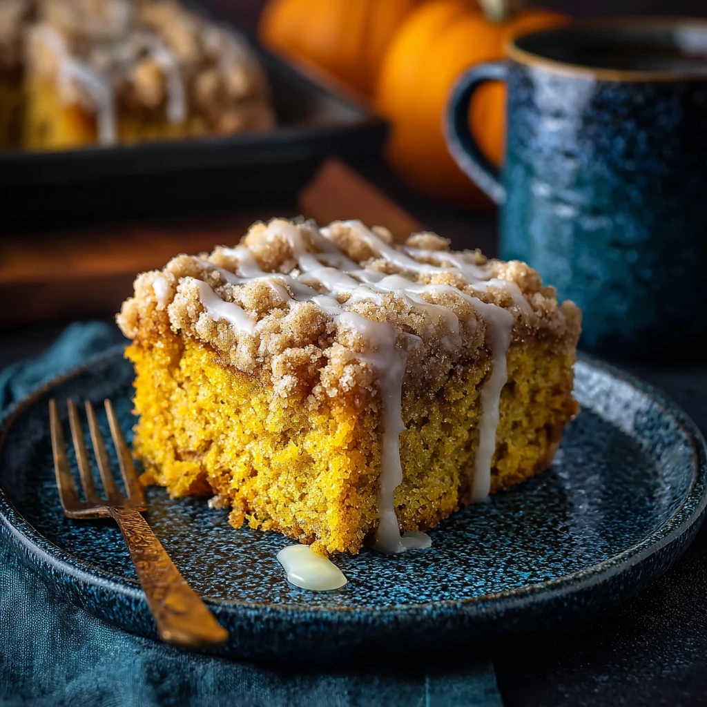 Pumpkin Spice Crumb Cake