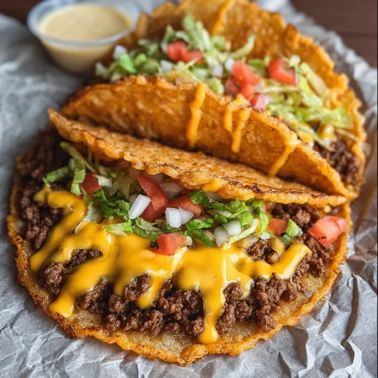 Smash Burger Tacos
