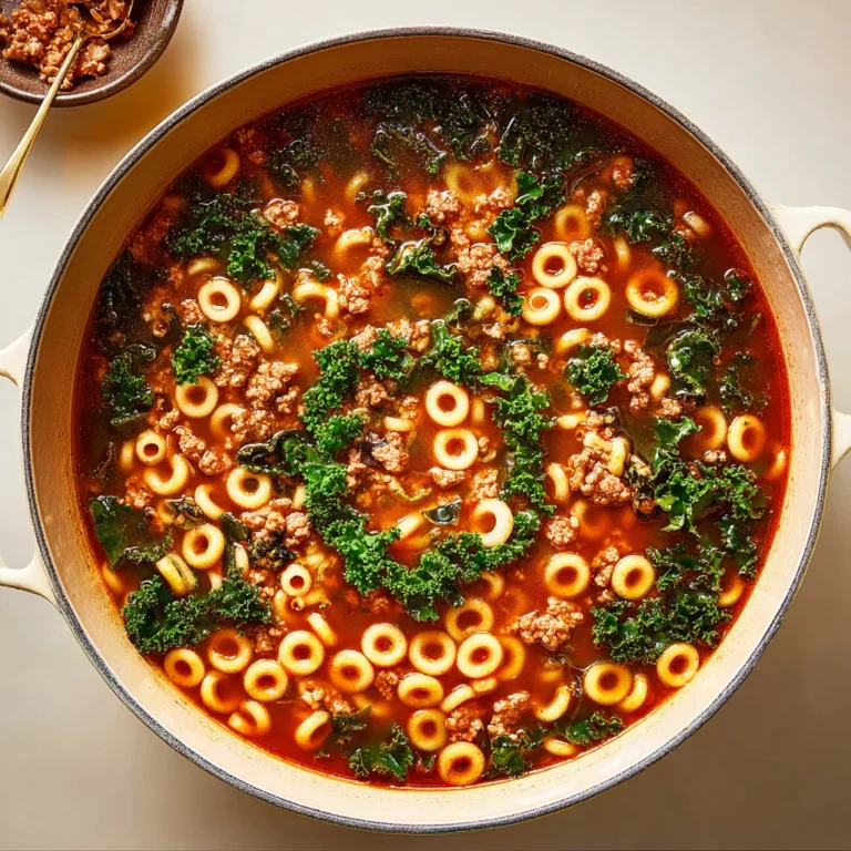 Spaghettios Sausage Soup