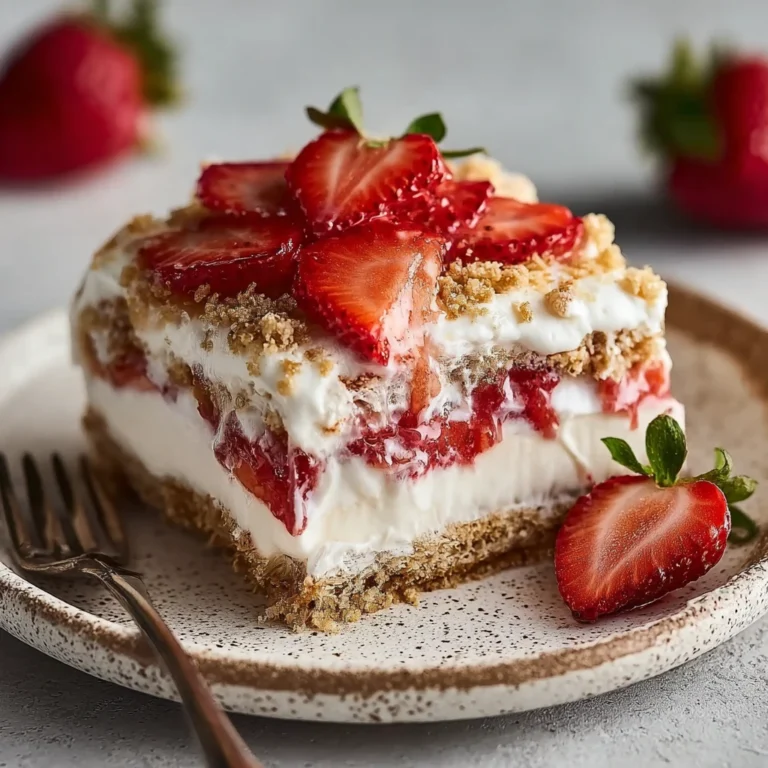 Strawberry Icebox Cake