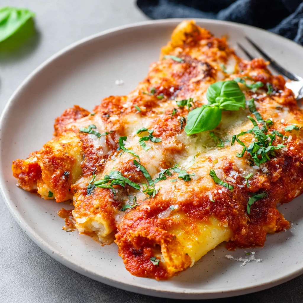 Stuffed Manicotti Recipe