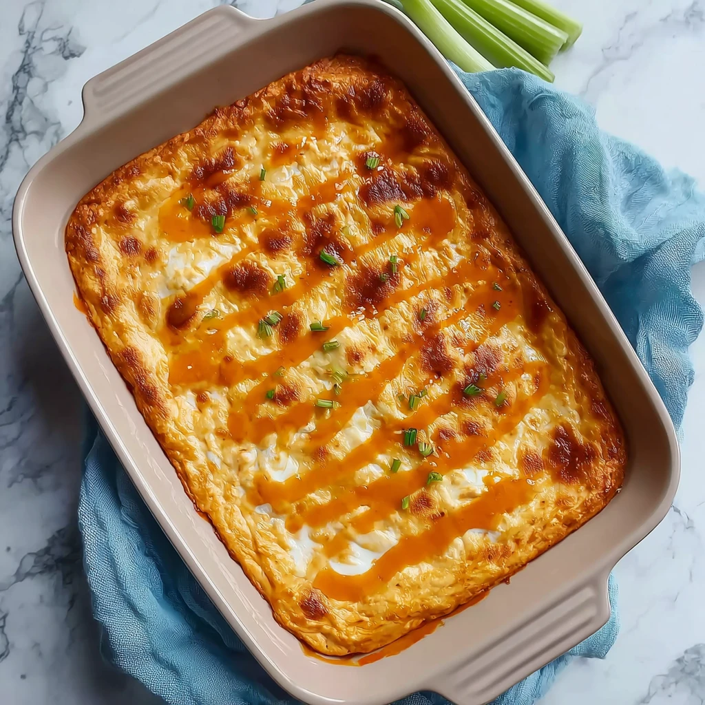 Tasty Cottage Cheese Buffalo Chicken Dip