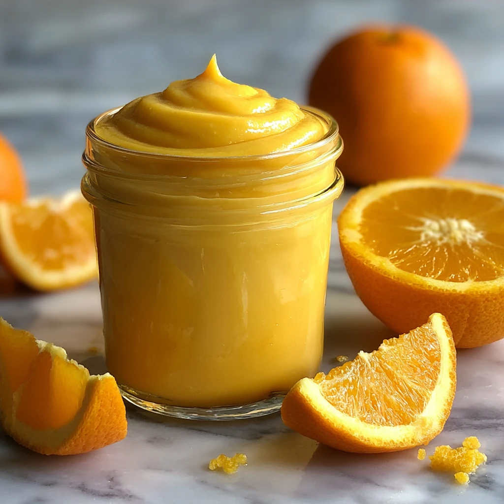 Thick Creamy Homemade Orange Curd Eggless Dairyfree