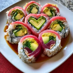 valentines sushi