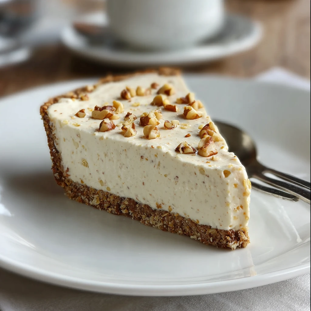 Walnut Cream Pie