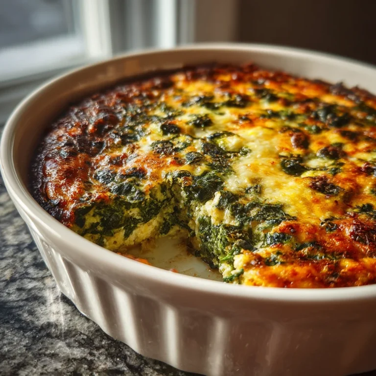 6ingredient Spinatauflauf