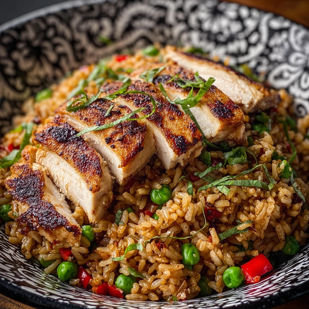 Asian Chicken Fried Rice
