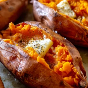 Baked Sweet Potato Recipe (How To Bake Sweet Potatoes)