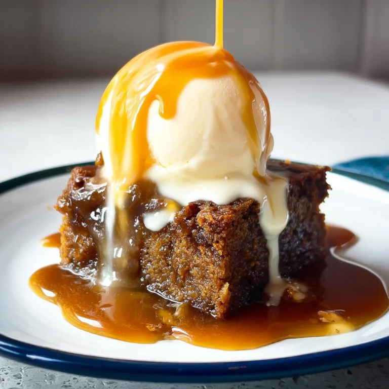 Sticky Toffee Pudding Traditional Recipe