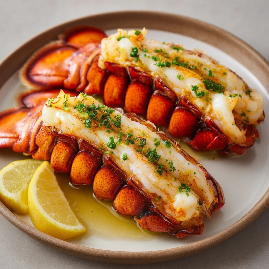 Broiled Lobster Tails