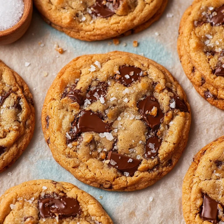 Brown Butter Toffee Chocolate Chip Cookies