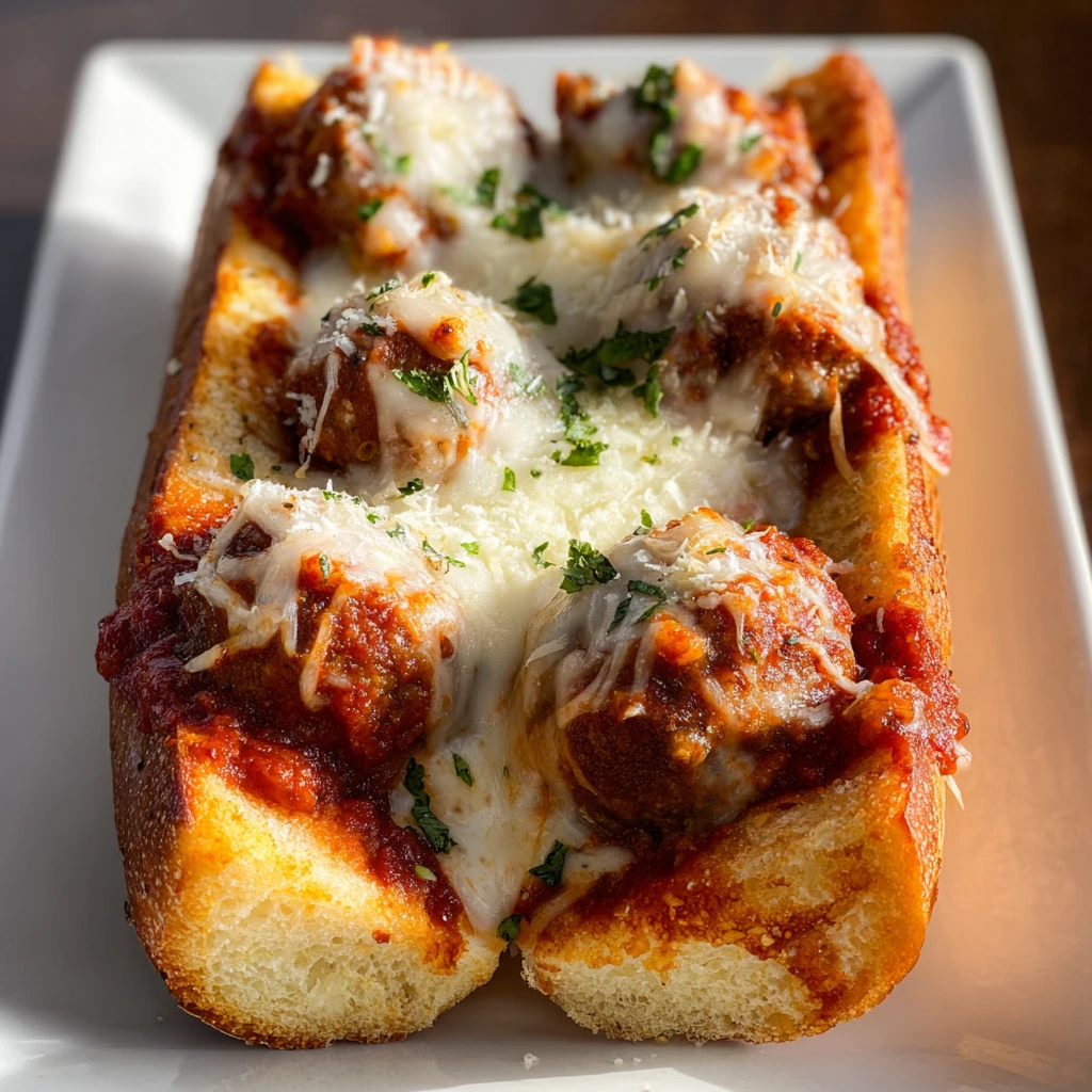 Cheesiest Meatball Sub Bombs