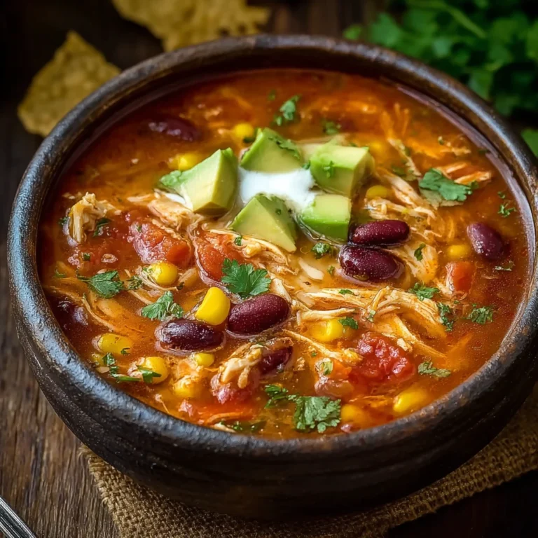Chicken Enchilada Soup