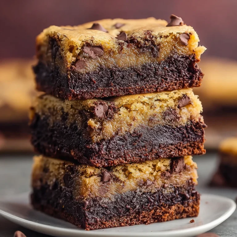 Cookie Brownie Bars