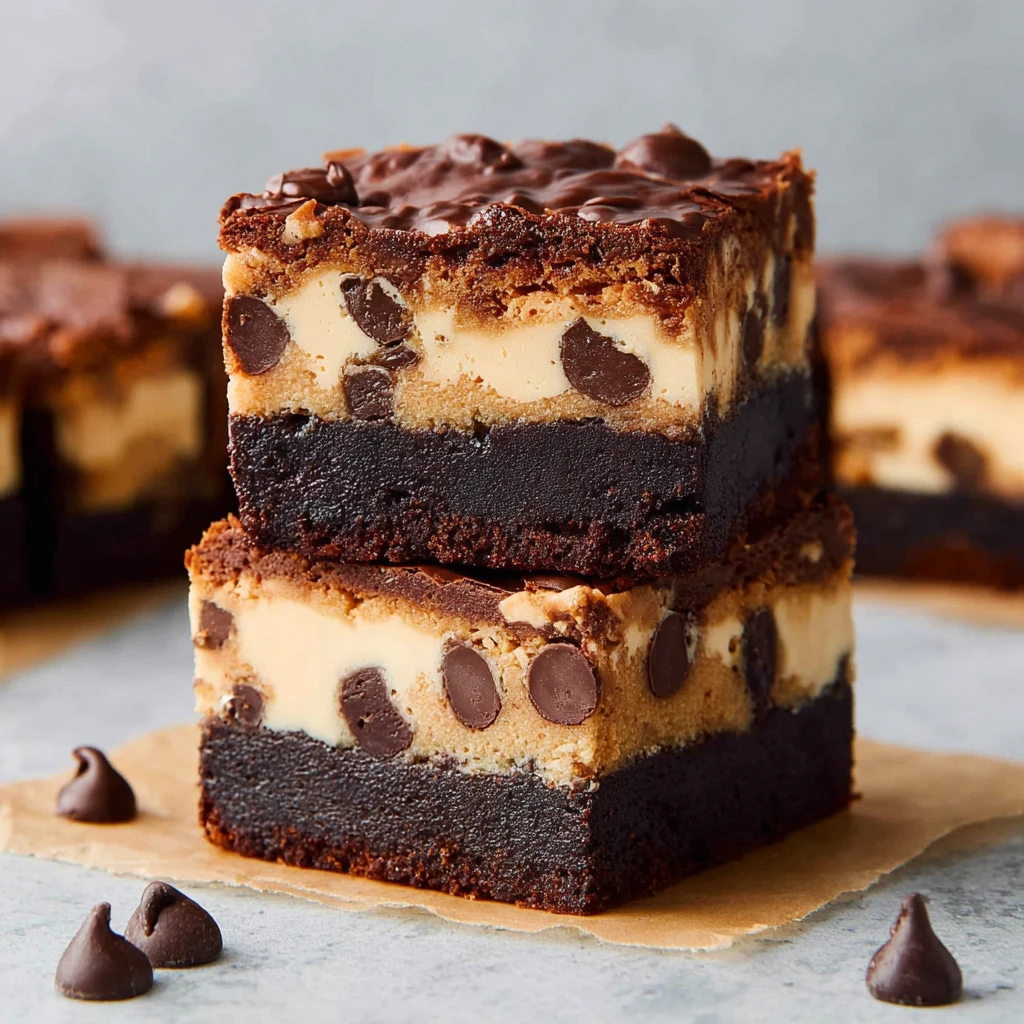 Cookie Dough Brownies