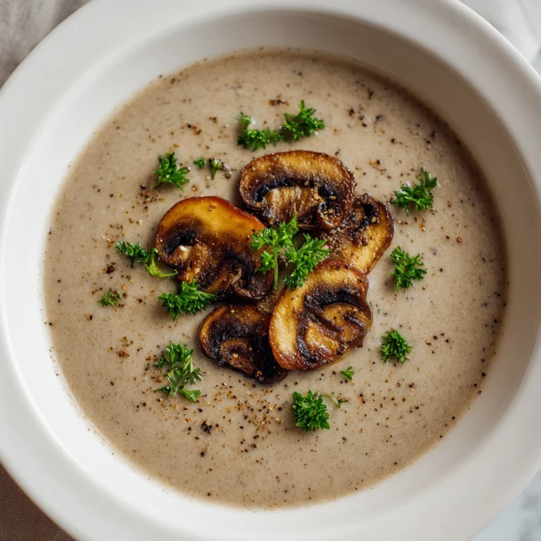 Cream Mushroom Soup