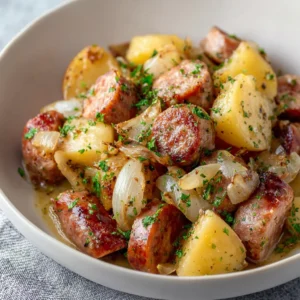 Crockpot Sausage & Potatoes