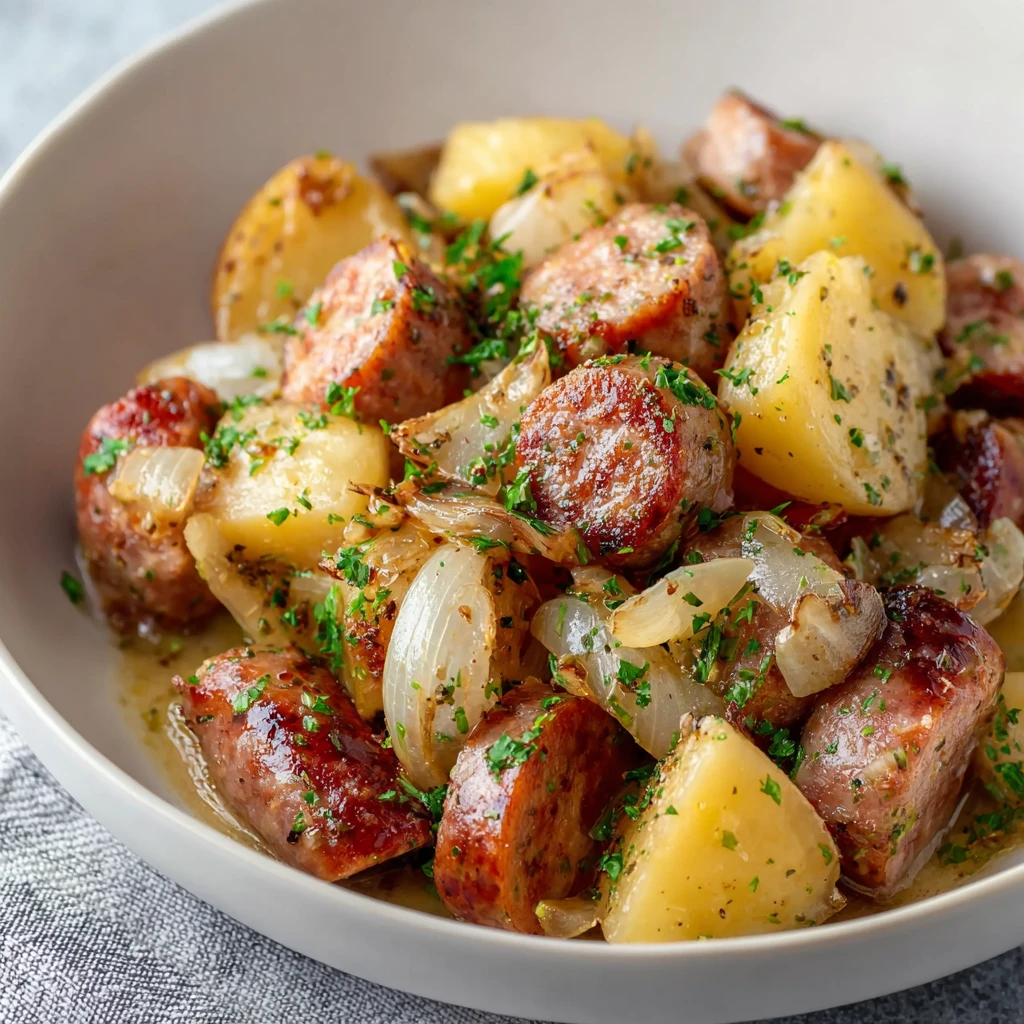 Crockpot Sausage Potatoes