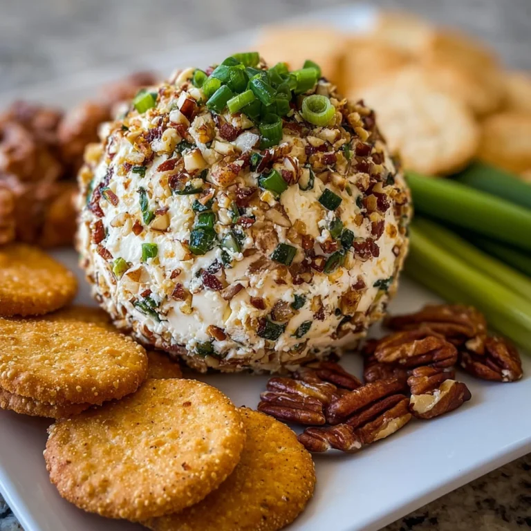Dried Beef Cheeseball Irresistible Steps Delight
