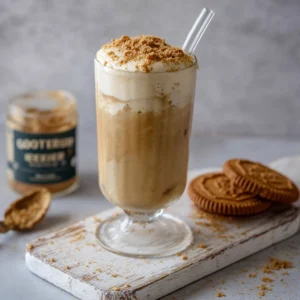 Easy Homemade Cookie Butter Latte (Better Than Starbucks)