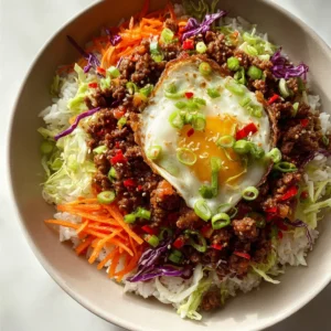 Egg roll in a bowl