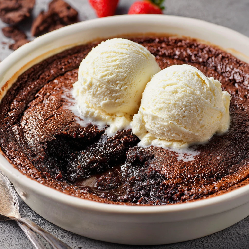 Ina Gartens Brownie Pudding Viral Recipe