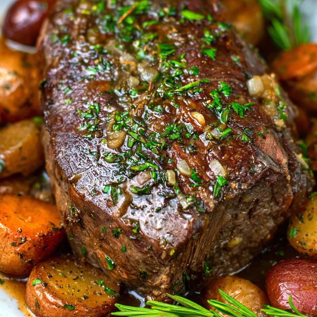 Instant Pot Red Wine Beef Roast
