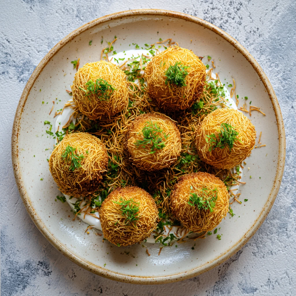 Kataifi Spanakopita Balls