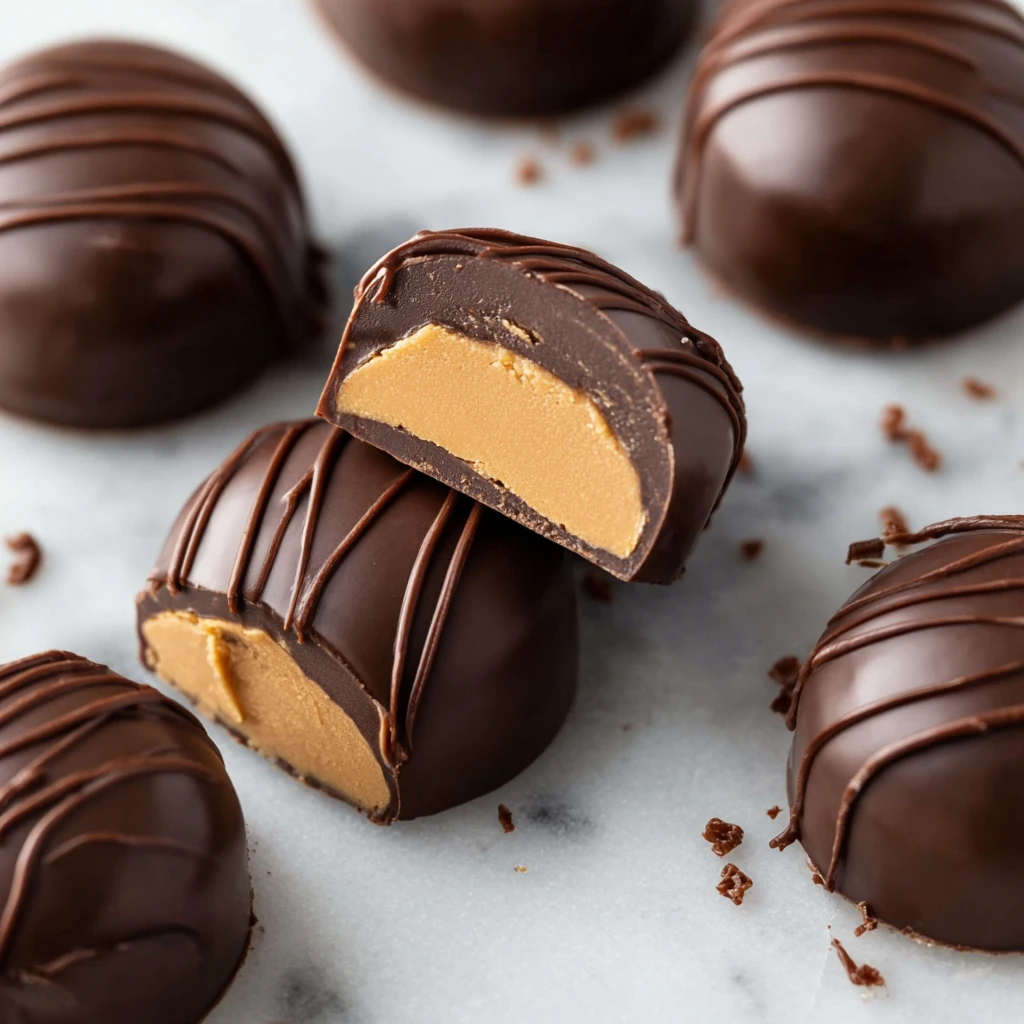 Keto Peanut Butter Chocolate Fat Bombs