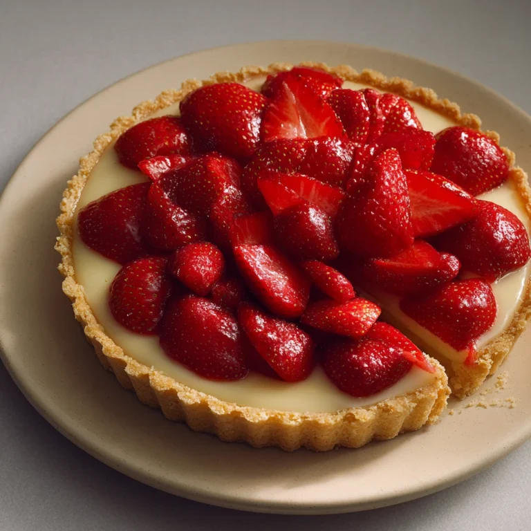 Lemon Strawberry Pie