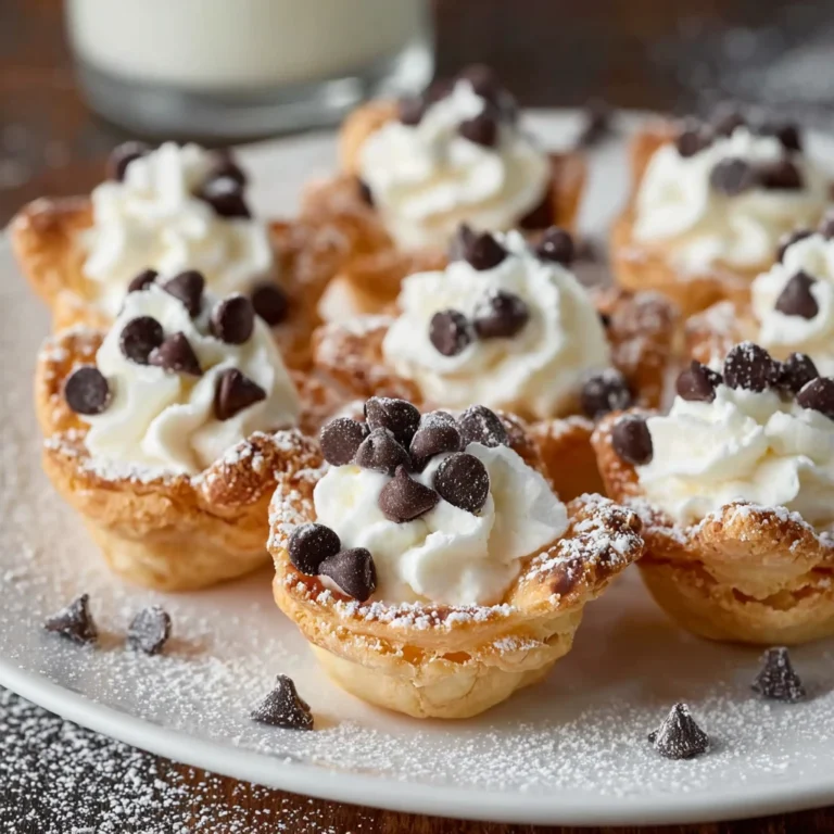 Mini Cannoli Cups