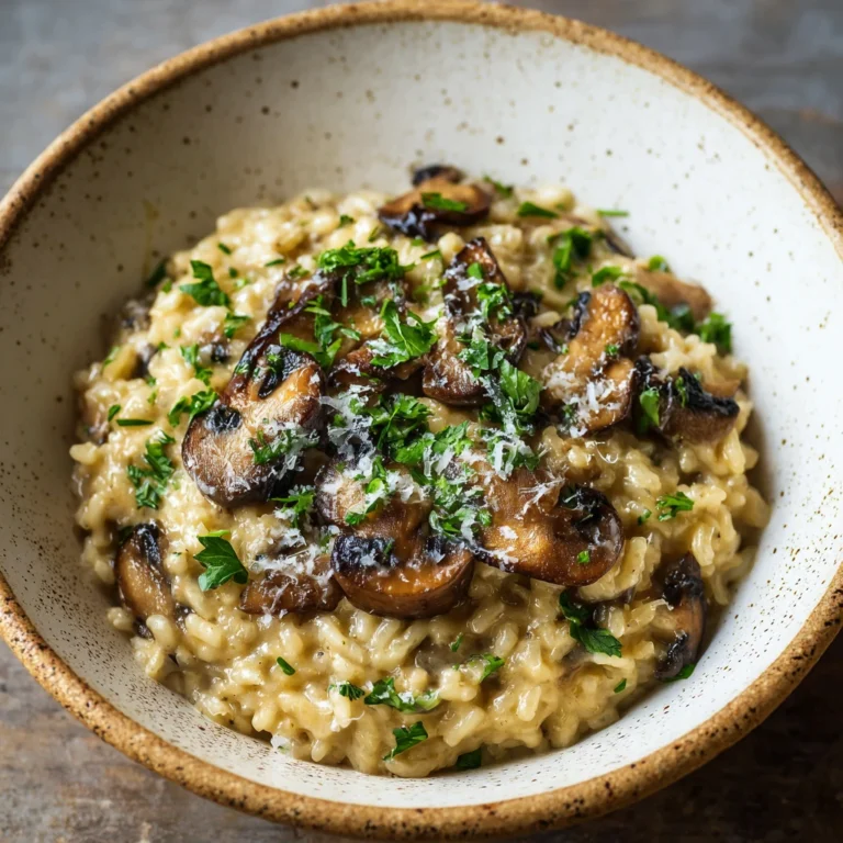 Mushroom Risotto