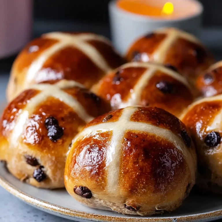 Perfect Chocolate Chip Hot Cross Buns