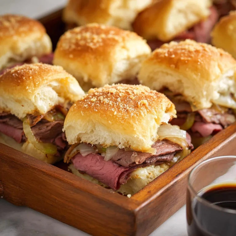 Philly Cheesesteak Sliders