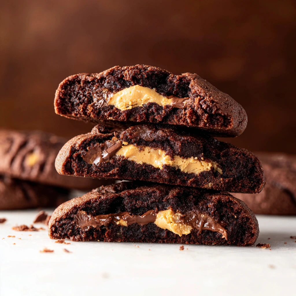 Reeses Double Chocolate Cookies