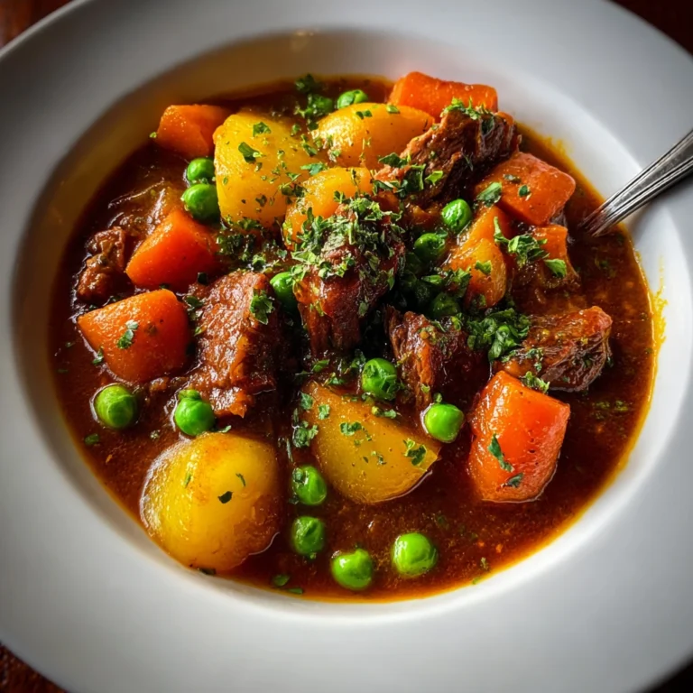 Slow Cooked Beef Stew