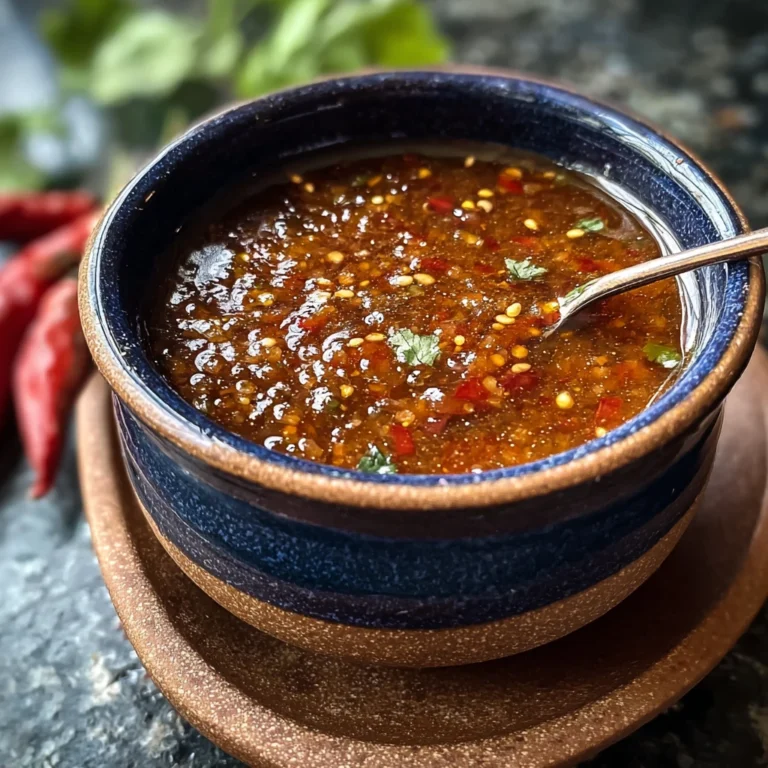 Spicy Thai Tamarind Dipping Sauce Elevate Your Snacks