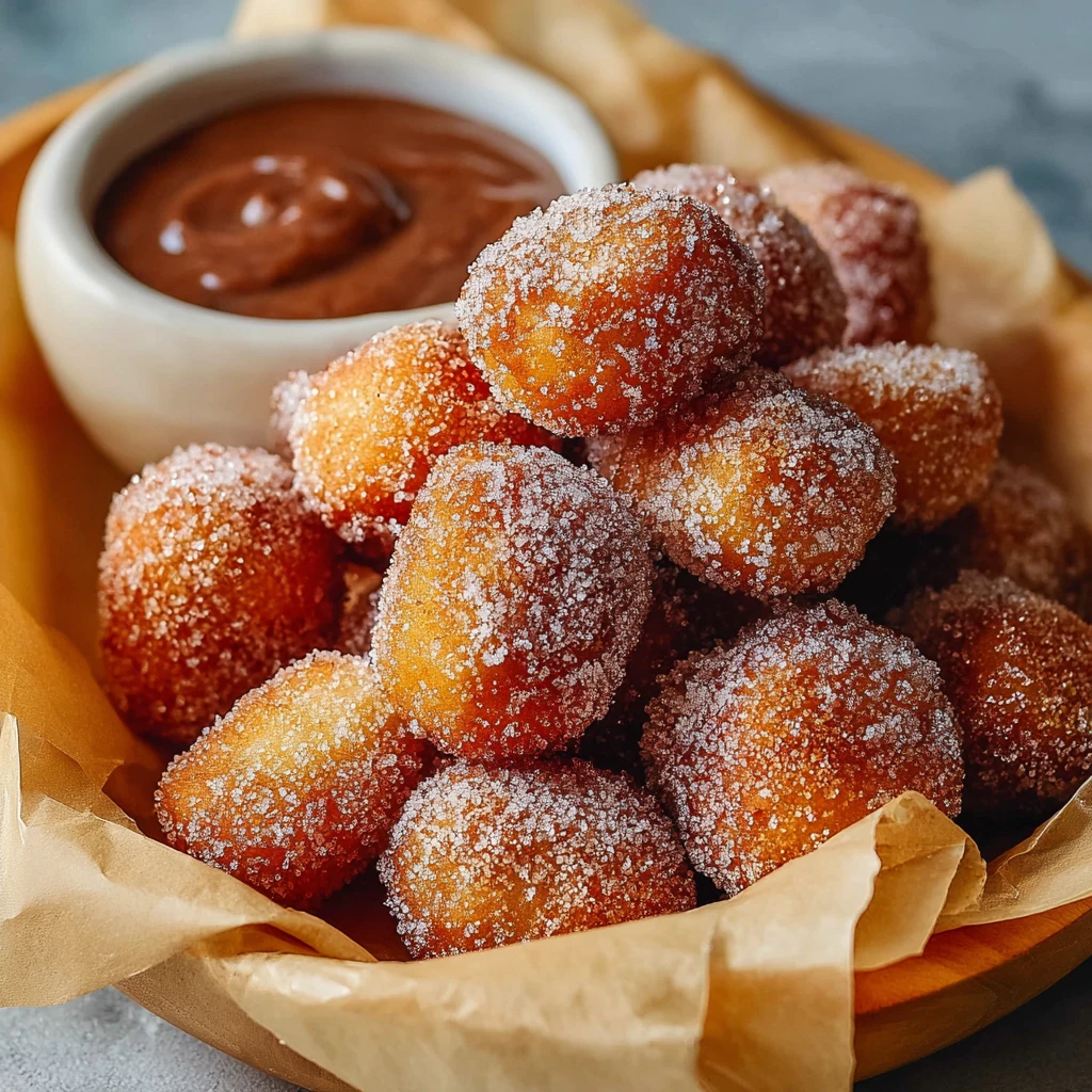 Sweet Air Fryer Churro Bites