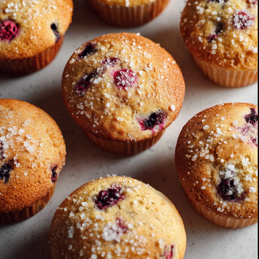 Berry Lemon Muffins