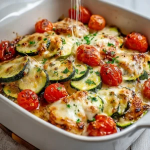 Mediterranean Chicken Zucchini Bake You’ll Ever Make