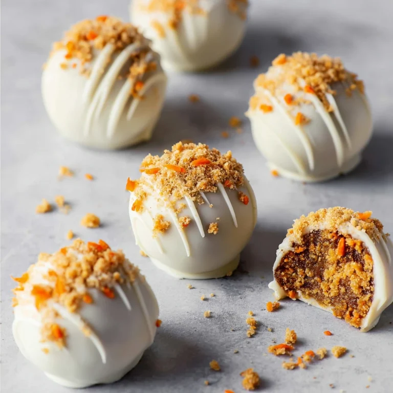 Carrot Cake Truffles