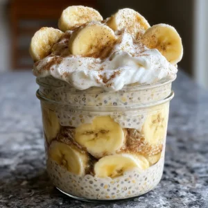 Cinnamon Roll Overnight Oats