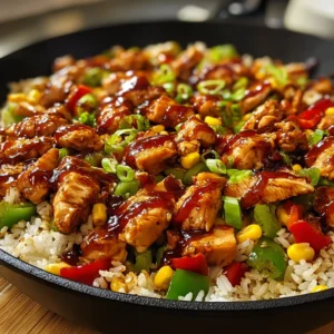 One-Pan Bold Honey BBQ Chicken & Rice Recipe You’ll Love